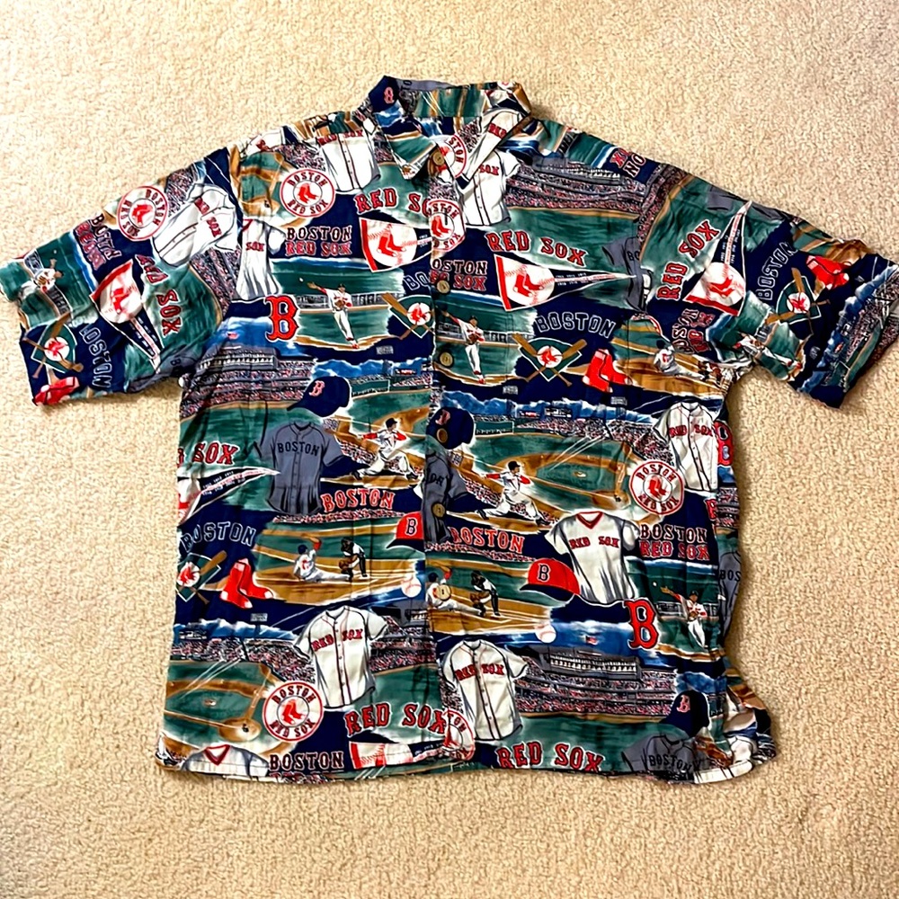 Boston Red Sox Hawaiian Shirt